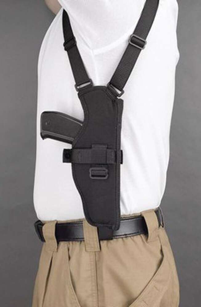 Holsters DeSantis Gunhide Ready Series V84 DRAGONFLY VERT SHOULDER HOLSTER AMBI BLK BROWNCOLT GLOCK • Model: Ready Series